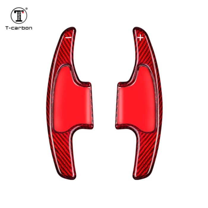 T-carbon Paddle Shift Extension For Honda City GM6 FL Jazz GK5 HRV HR-V 2015-2018 Carbon Fiber Steering Wheel Paddle Shifter