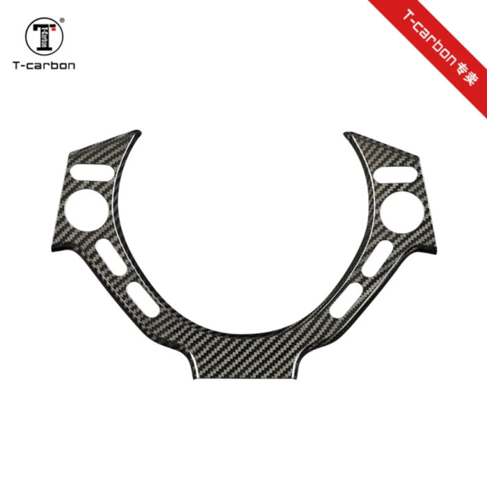 T-carbon carbon fiber steering wheel trim steering cover For Nissan GTR Car Interior Accessories